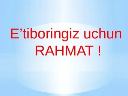 Etiboringiz uchun rahmat foto