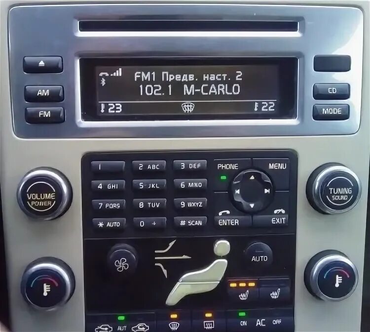 Как снять магнитолу вольво s60 bluepower blp-840 Volvo S60 (1G), 2,4 л, 2007 года автозвук DRIVE2