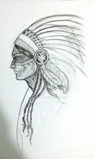 Шаман рисунок