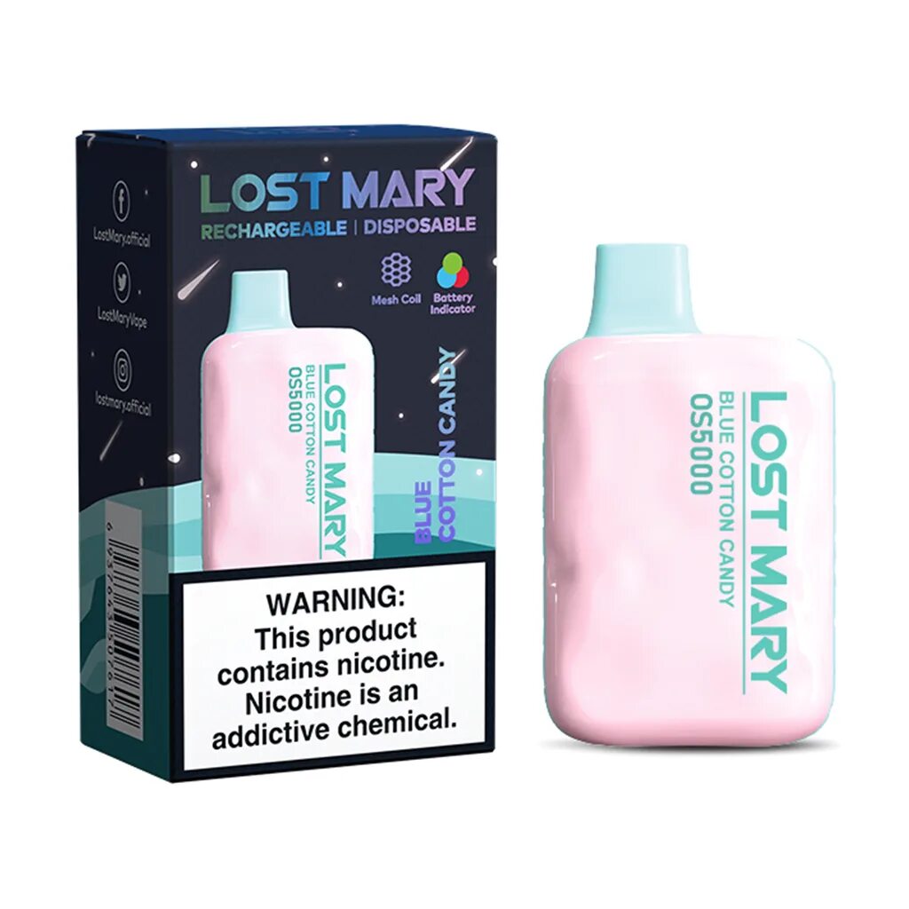 Одноразовая электронная сигарета Lost Mary os 4000. Электронная сигарета Lost Mary 5000 вкусы. Blue Cotton Candy os4000. Lost mary индикатор