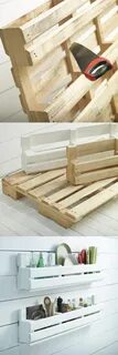 Полки из паллет