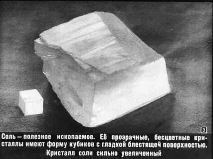 Соль полезное ископаемое