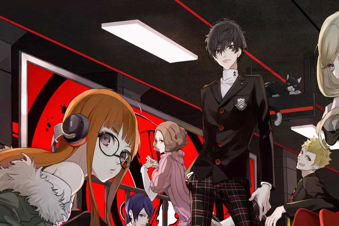 Как работает персона. Persona 5 golden. persona 5 female protagonist. persona 5 чихая мифунэ. персона 6 аниме.