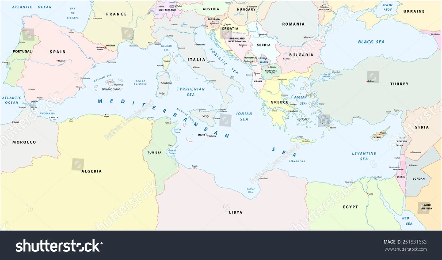 Страны вокруг черного. Карта вокруг Средиземного моря. Карта Средиземного моря со странами. Карта государств Средиземного моря. Политическая карта Средиземноморья.