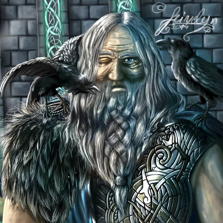 Бог викингов 4. Скандинавская мифология odin. Водан бог германцев. Бог викингов 4. Ходер бог викингов.