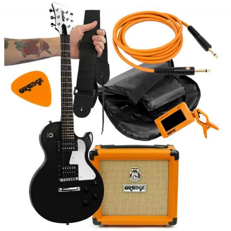 Электрогитара Orange Guitar Pack 12l. Гитарный комплект Orange. Orange комплект электрогитара. Провод от гитары к комбику. Купить набор гитара