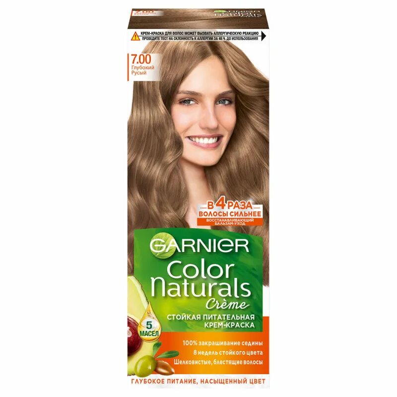 Тон краски garnier. Краска Garnier Color naturals. Garnier Color naturals 7.00 глубокий русый. Краска для волос гарньер колор натуралс 7.41. Краска гарньер Лесной орех.