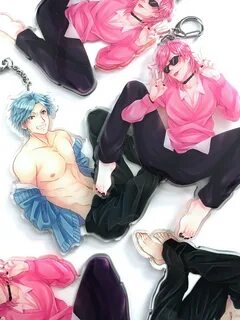 Yarichin Bitch Club Тамура и Yuri наушник телефон шнур 1 - изображение.