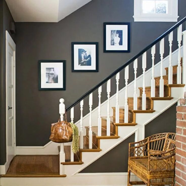 Step Up Your Staircase Design House stairs, Stairs in living room, Painted stair