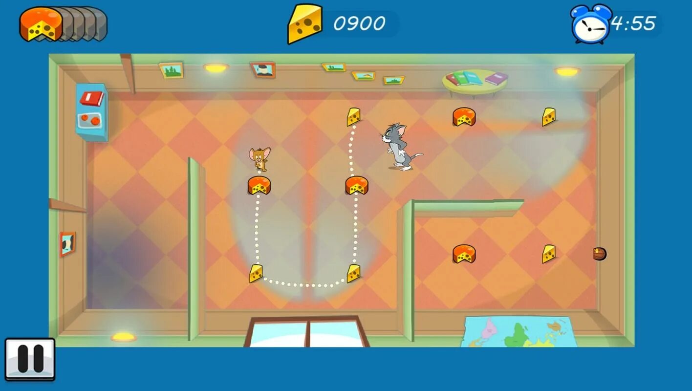 Tom jerry mouse maze
