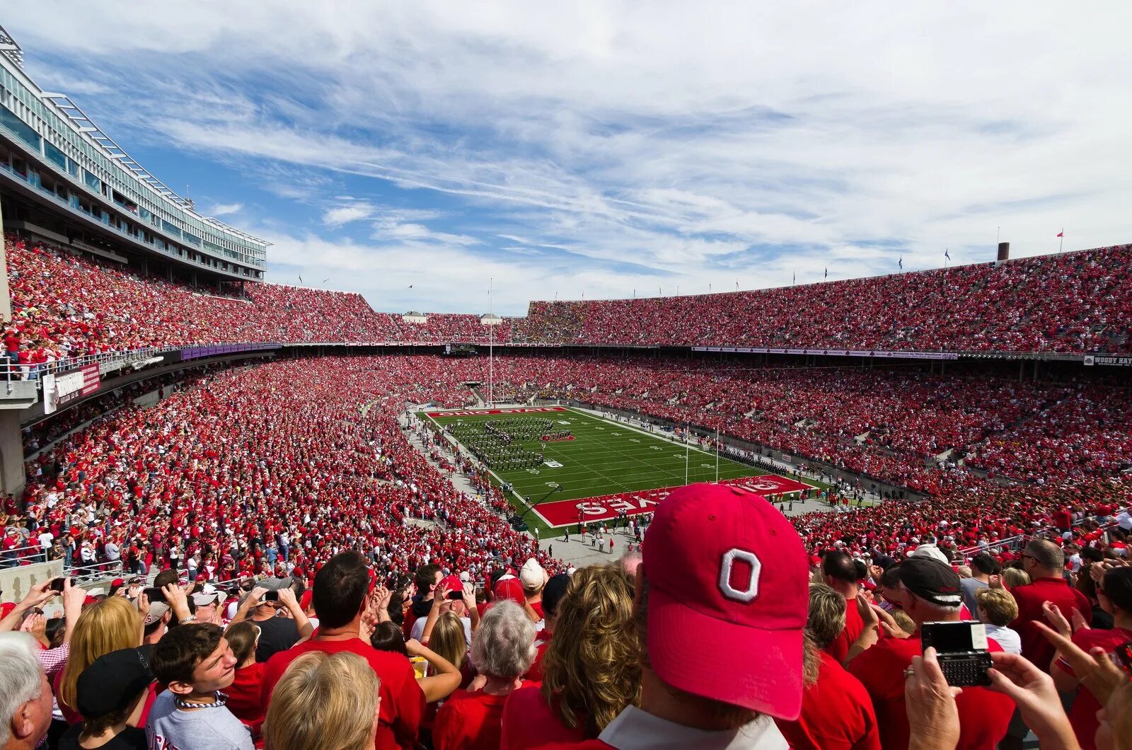 Огайо-Стэдиум. Стадион Огайо. Ohio Stadium Колумбус. Мерседес стадион США.