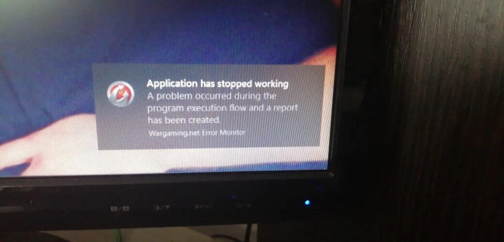 WOT ошибка application. Application has stopped working WOT. Ошибка в ворлд оф танк application has stopped working. Ошибка видеокарты танки. Problem occurred during
