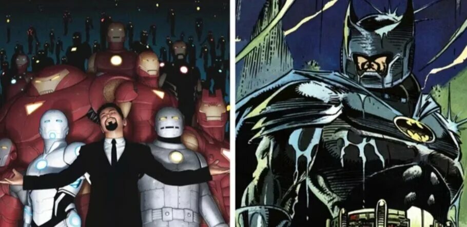Семья злодеев против моей независимости манга. Злодеи Marvel. Железный против робота. Суперзлодей судья Бэтмен. Мандалорец vs Железный человек.