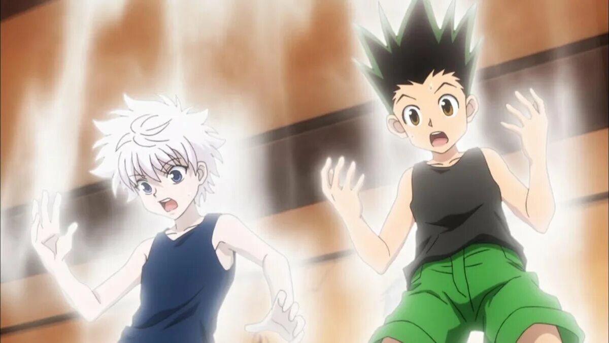 Гон дата. Киллуа хантер нэн. хантер х хантер киллуа нен. hunter x hunter нен. гон и киллуа.