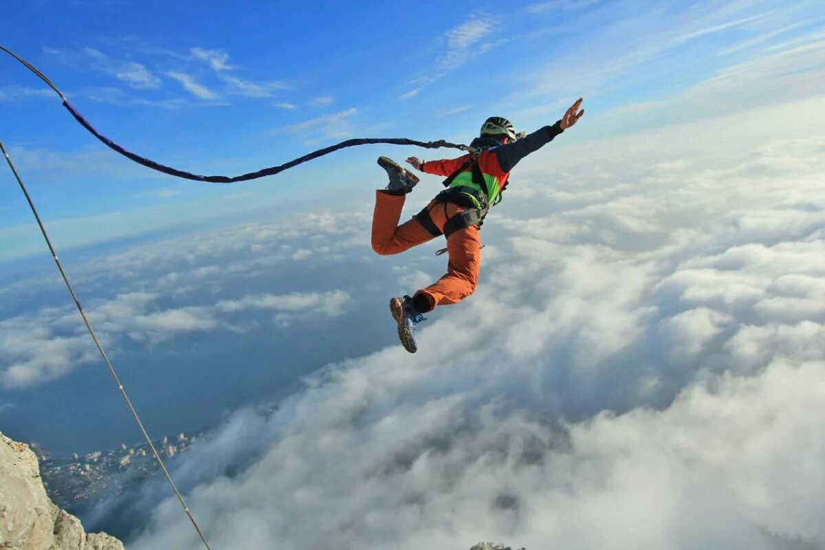 Flying jump