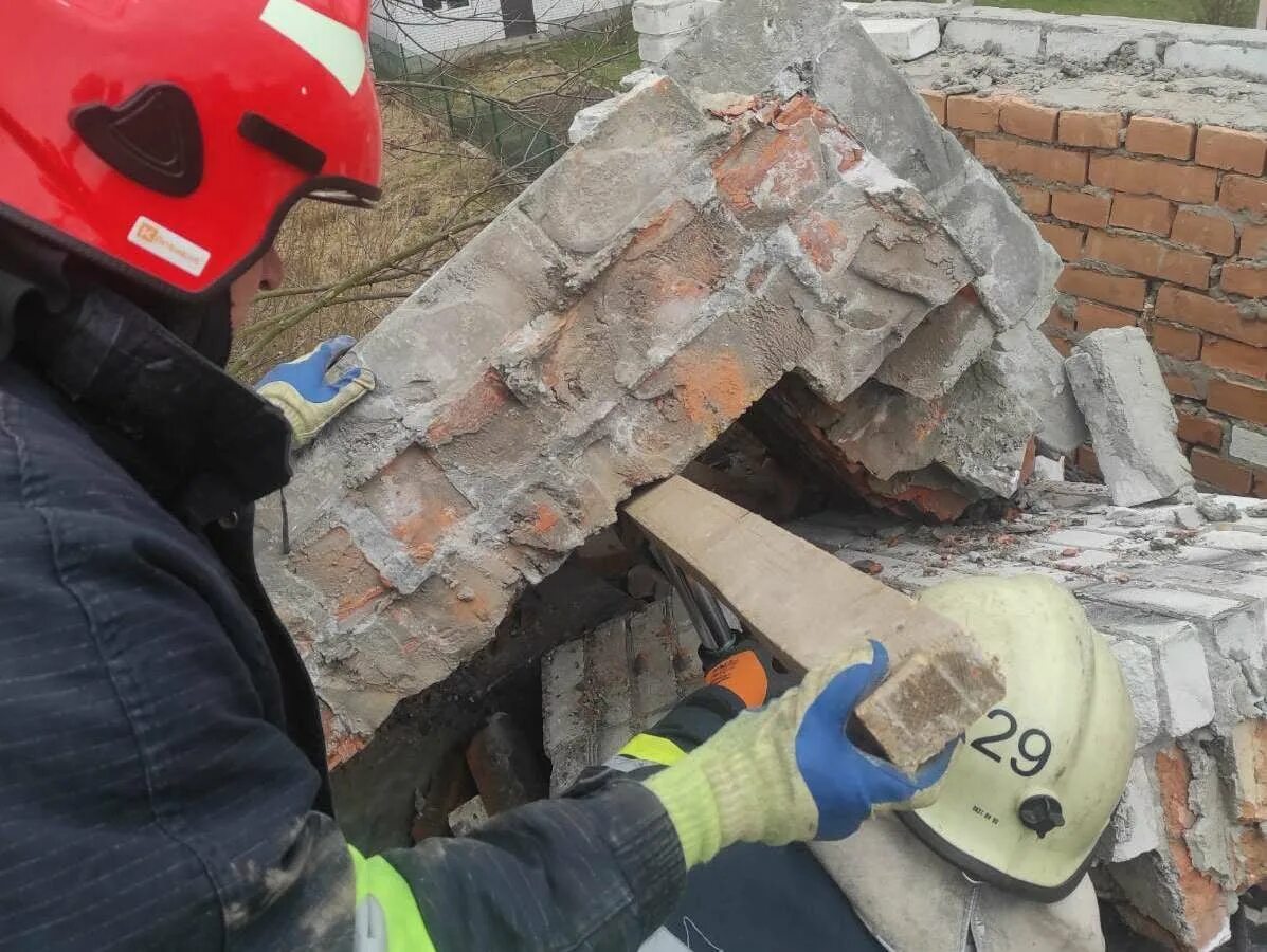 Во время демонтажа