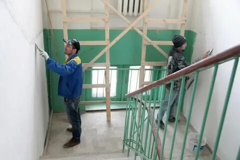 Что входит в косметический ремонт подъезда