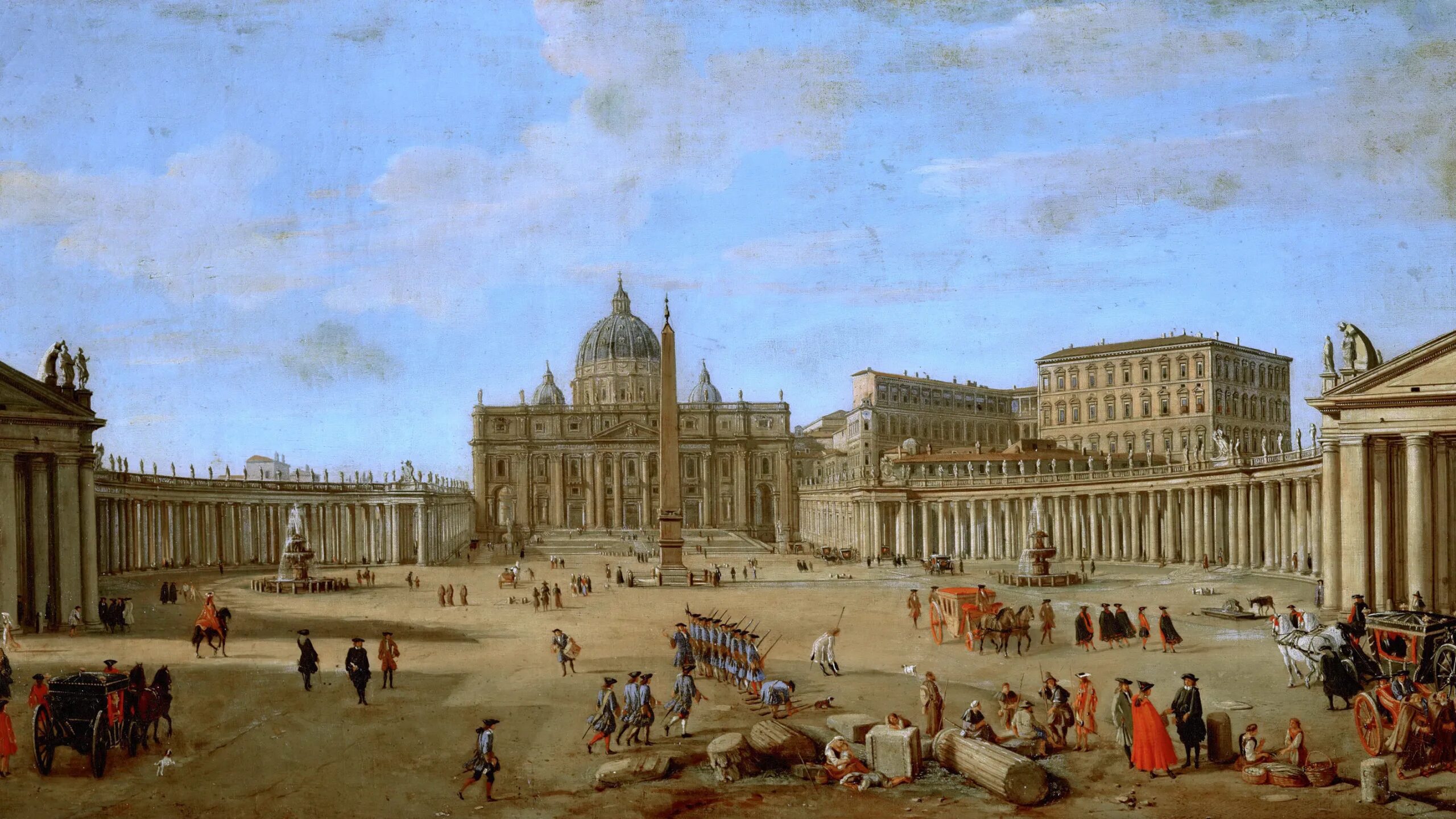 Эстетика нового времени. Эстетика нового времени. Бернардо беллотто (1721-1780). Джованни паоло панини интерьер собора святого петра в риме 1750. Амстердам 18 века.
