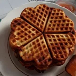 Мягкие вафли для электровафельницы воздушные на кефире