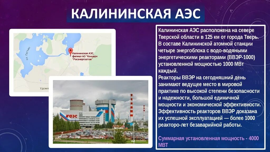 Ядерная энергетика в тверской области индивидуальный проект Атомная энергетика физика проект