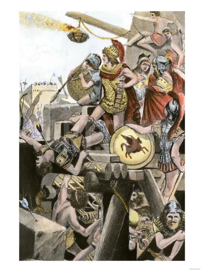 Сколько длилась осада тира. Взятие тира Александром Македонским. 332 Год до н. э. Осада тира.