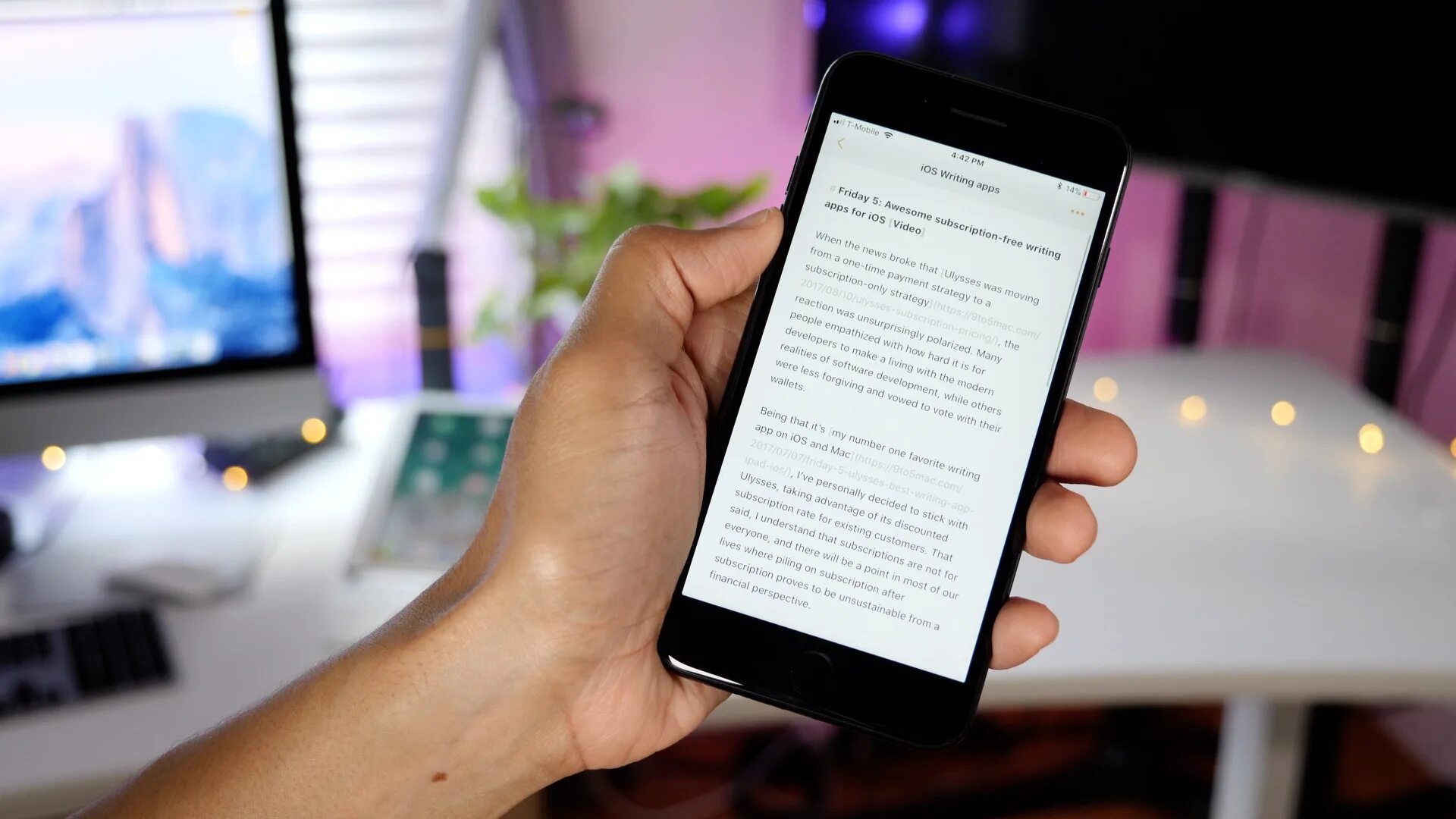 Write app