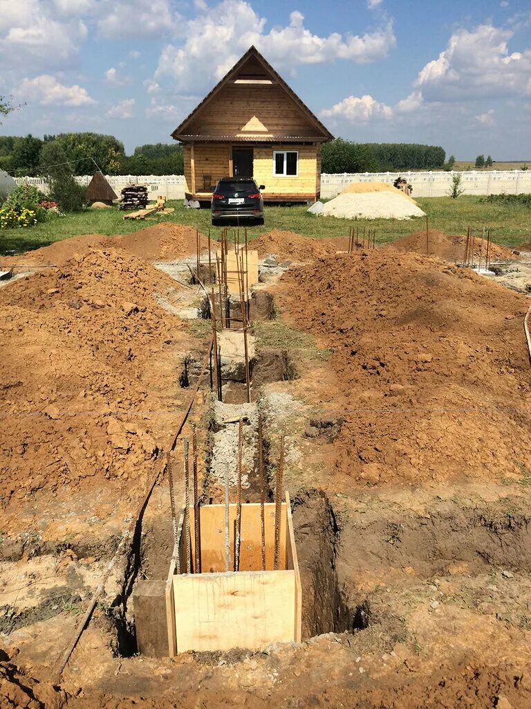 дом с фундаментом. дом с фундаментом. какой фундамент самый надежный для строительства. фундамент для дома. залить ленточный фундамент.
