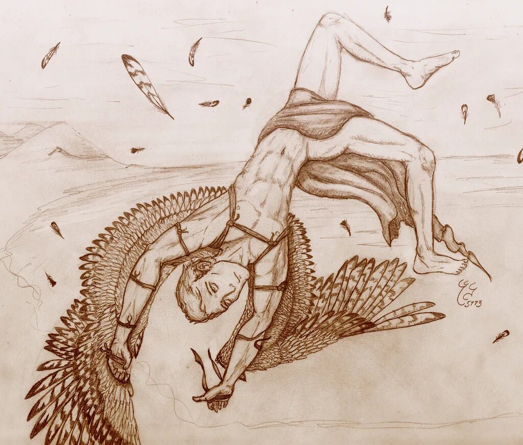 очень странные дела полет икара