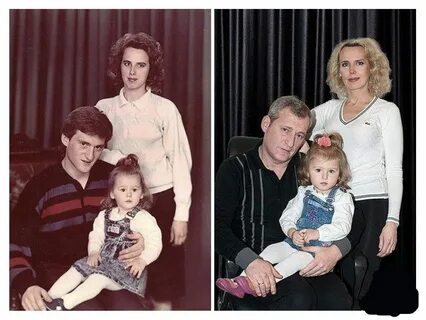Мои родители были маленькими