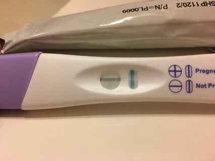 1st Response Pregnancy Test Positive