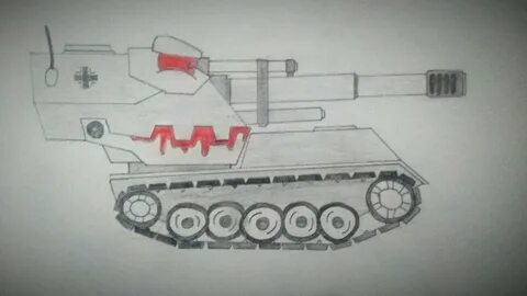 Нарисовать танки монстр