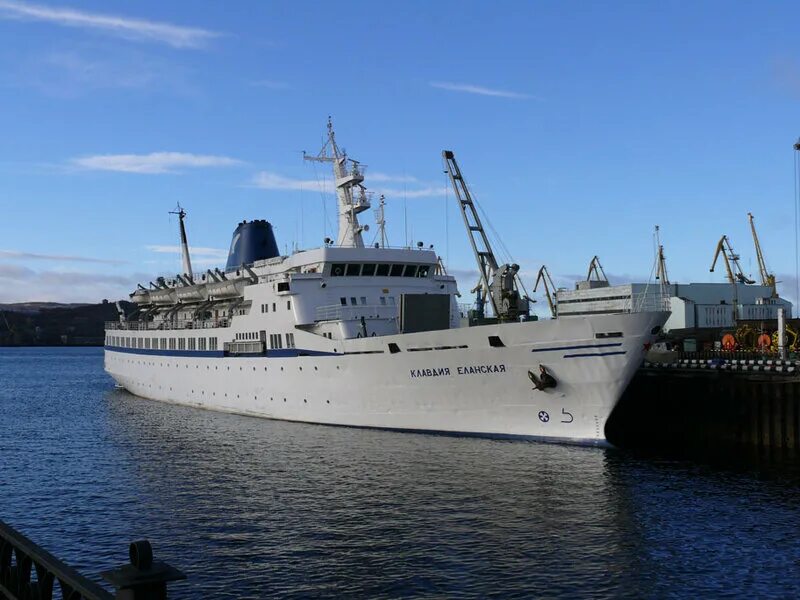 теплоход еланская