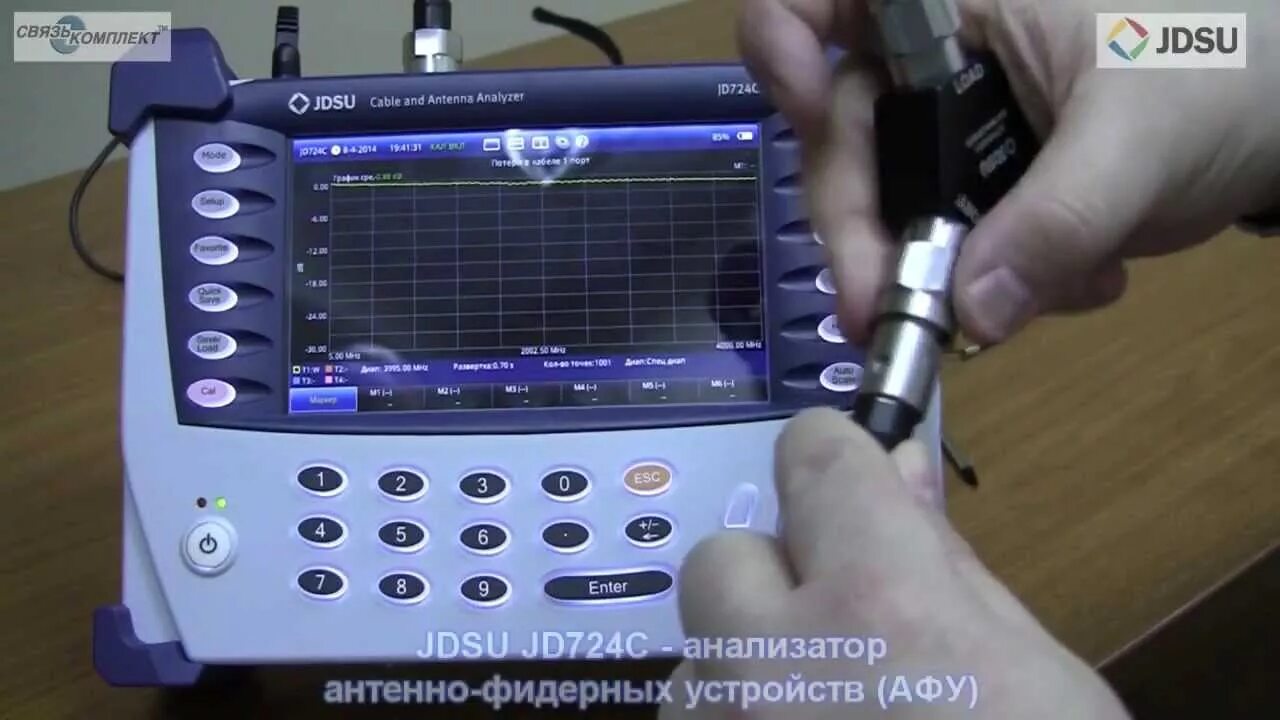 Анализатор в помощь. Jdsu jd724c. измеритель афу jd. измерение афу с помощью jd746b.