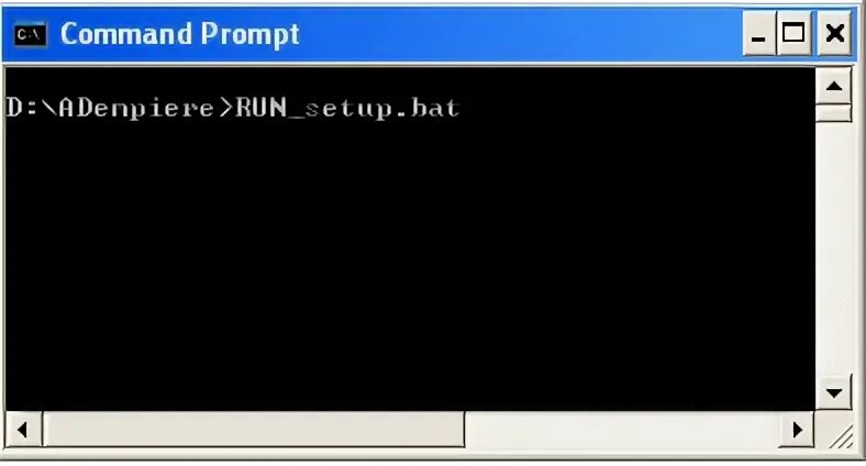 Run setup exe