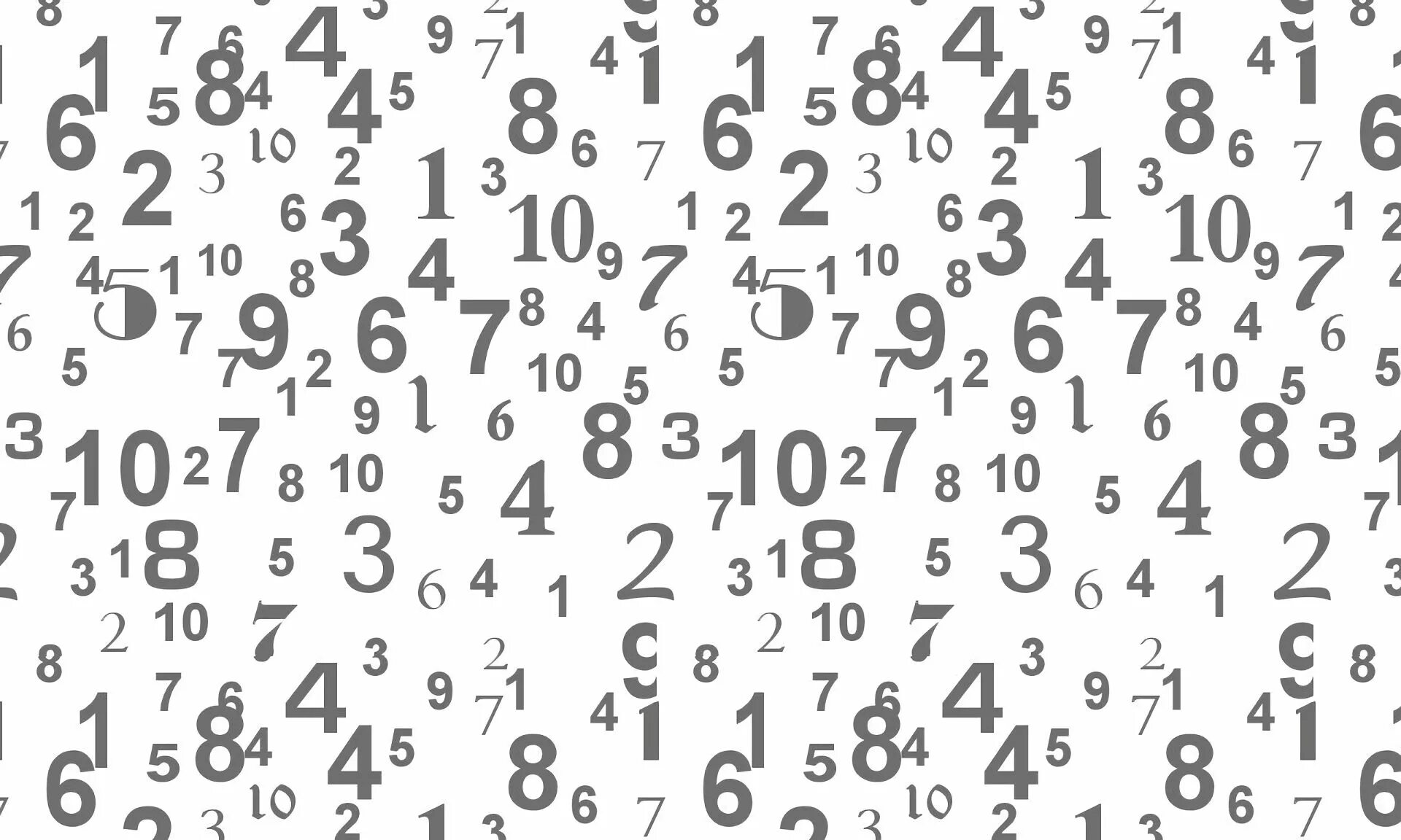 Numbers pattern