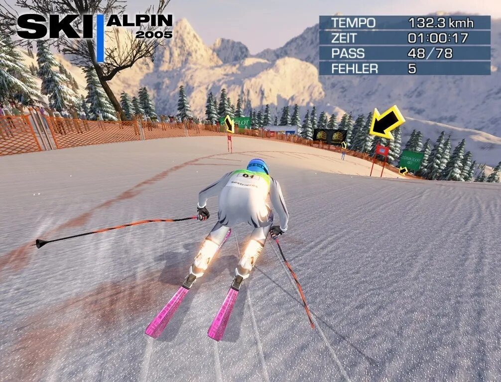 Alpine Skiing 2005. RTL Ski Alpine 2005. Альпийские игры. Альпина игра.