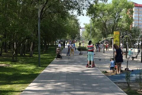 Новые парки в тюмени