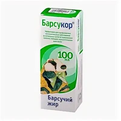 Барсукор барсучий жир детям