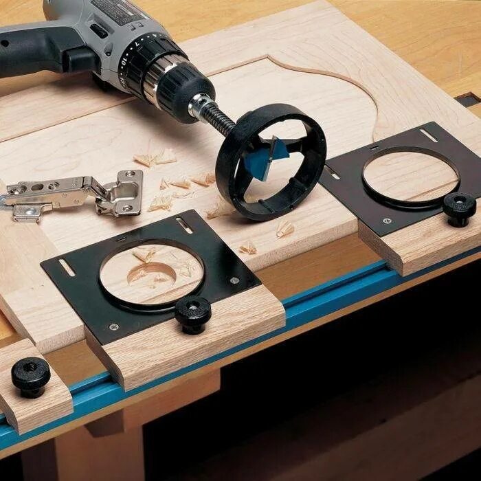 Кондуктор Rockler. Кондуктор для сверления Rockler. Кондуктор для сверления отверстий под петли. Инструмент для сборки корпусной мебели для сверления отверстий. Инструмент для лдсп