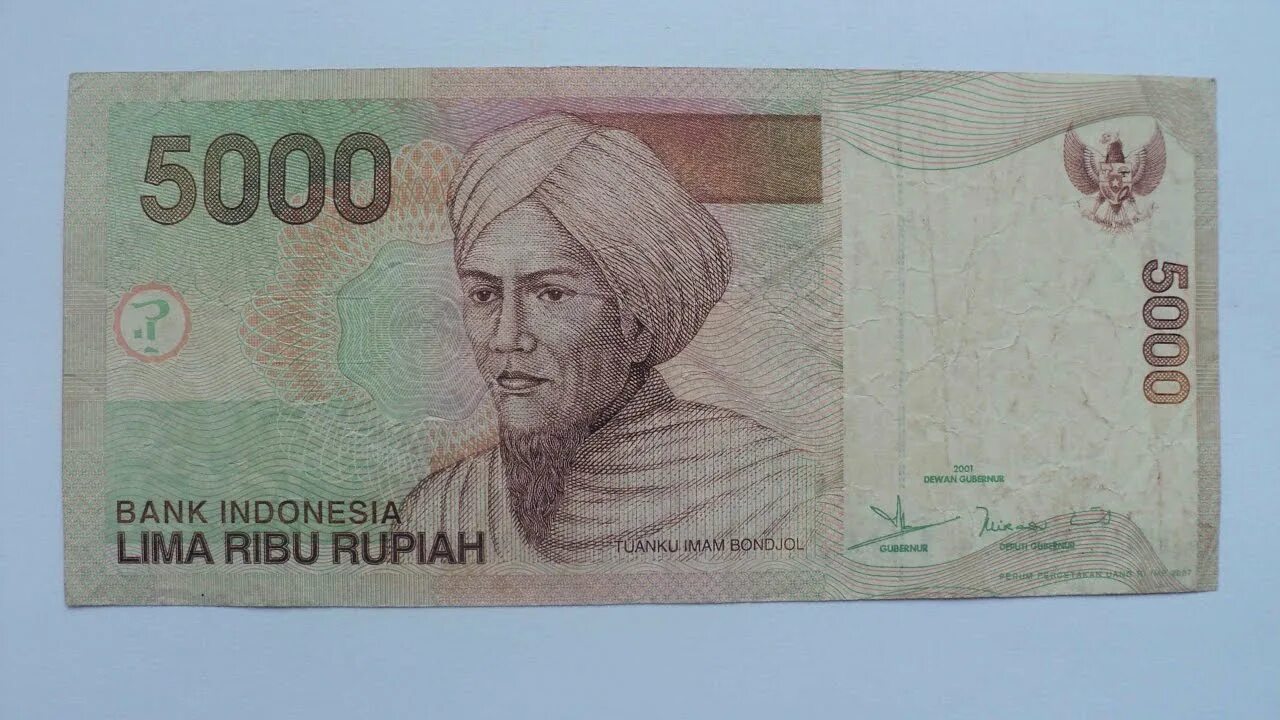 Lima ribu Rupiah 5000 в рублях. 5000 Рупий. 5000 Индонезийских рупий. Банкнота Индонезия 5000 рупий.