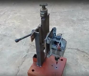 Сверлильный станок по металлу своими руками