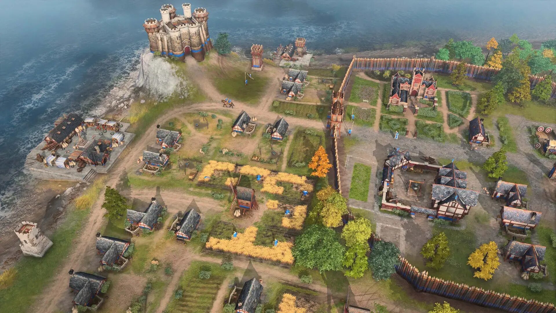 Age of Empires IV. Age of Empires 4 геймплей. AOE 4 Русь. Age of Empires 4 Скриншоты геймплей.