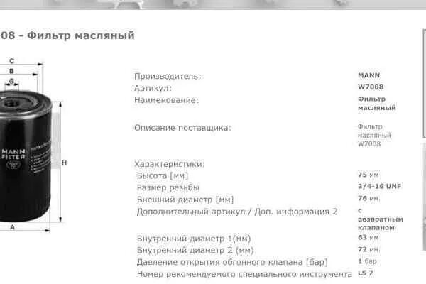 Масляных фильтров параметры. Масляный фильтр мтз-1221 внутренний диаметр резьбы. Масляных фильтров параметры. Фильтр масляный mann w719/30. W719/30 применяемость фильтр масляный.