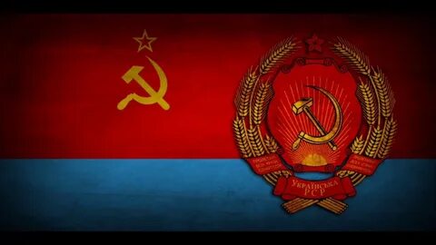 Флаг украинской сср
