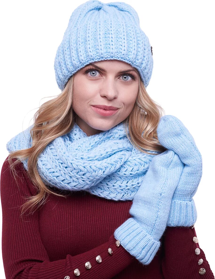 Шапки шарфы зимние