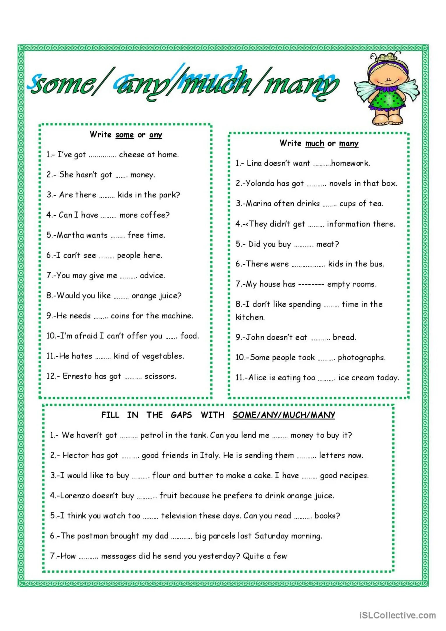 Some any much many a lot of a few a little worksheets for kids. Some any much many a lot of правило. Задания на much many some any. Luggage much many. Luggage much many.
