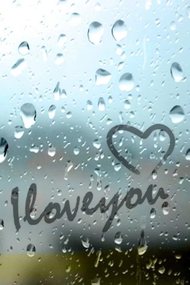 Люблю дождик. Люблю тебя. Я люблю дождь. Обожаю дождь.