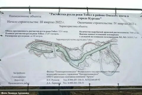 Остаток старого русла реки
