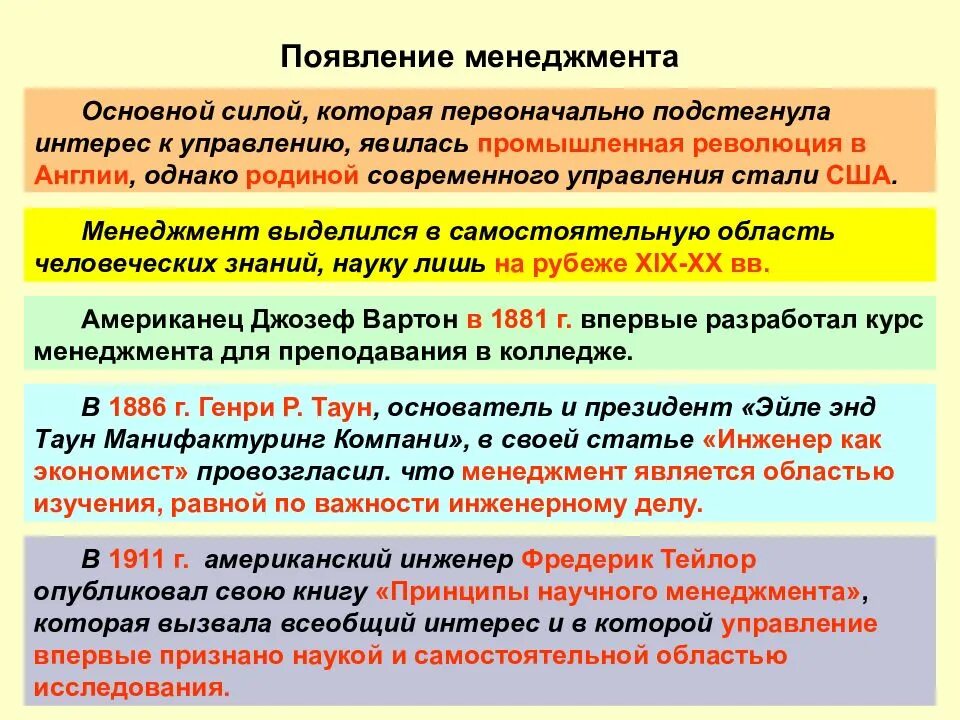 История развития менеджмента. Объектом изучения дисциплины производственный менеджмент является. Развитие менеджмента в Англии. Когда менеджмент выделился в самостоятельную область знаний.