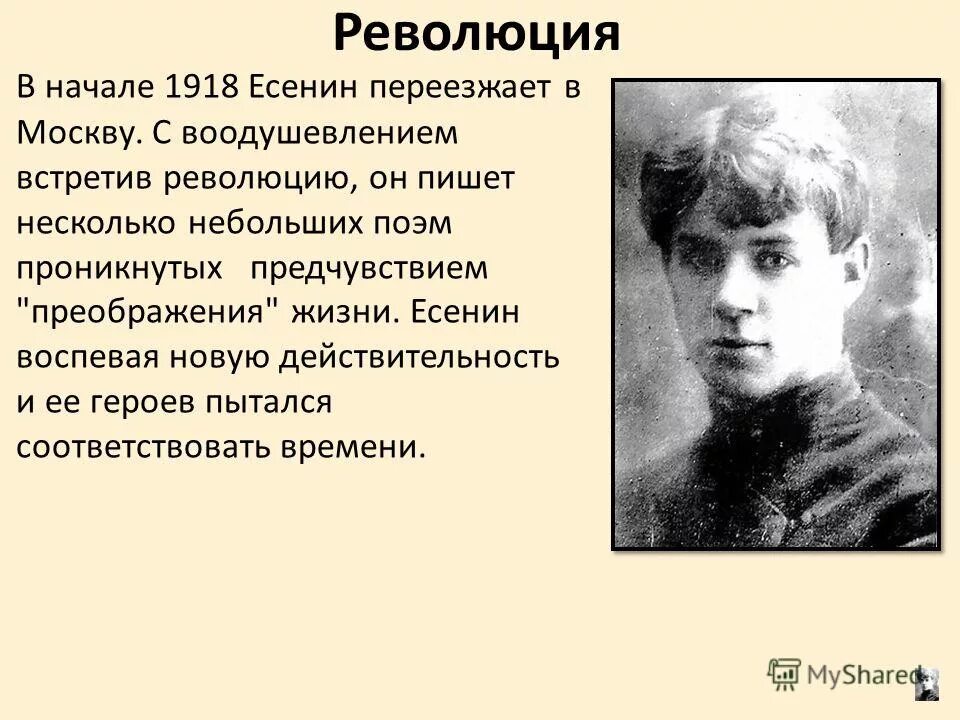 Дети есенина кратко. Есенин образование. Есенин 1918. Юность Сергея Александровича Есенина.